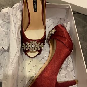 Sparkley Red prom shoes